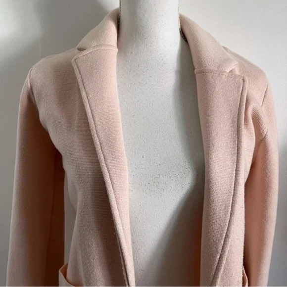 J. Crew • Baby Pink Pastel Sophie Blazer Coat Jacket Coatigan - Picture 6 of 9